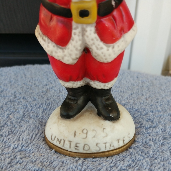 COPY - Vintage Santa United States 1925 Porcelain Ceramic - Picture 3 of 11